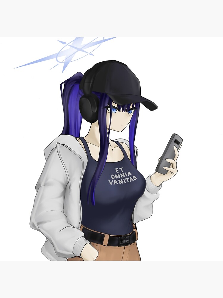 Blue Archive Arius Squad Saori Casual Throw Pillow - Image 2
