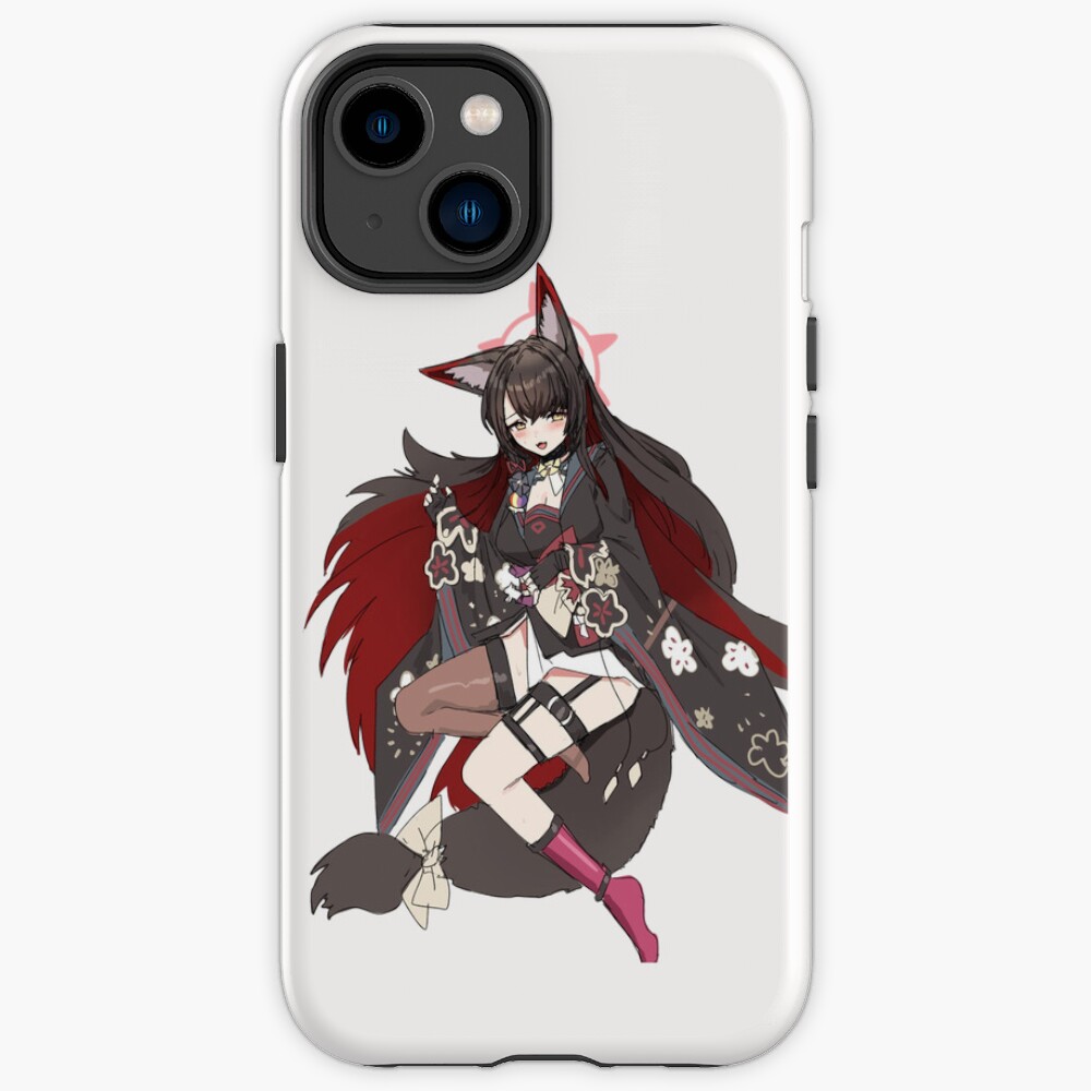 Blue Archive Hyakkiyako Kosaka Wakamo Masked Iphone Case