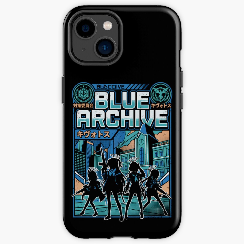 Blue Archive Anime Gaming Collection Iphone Case