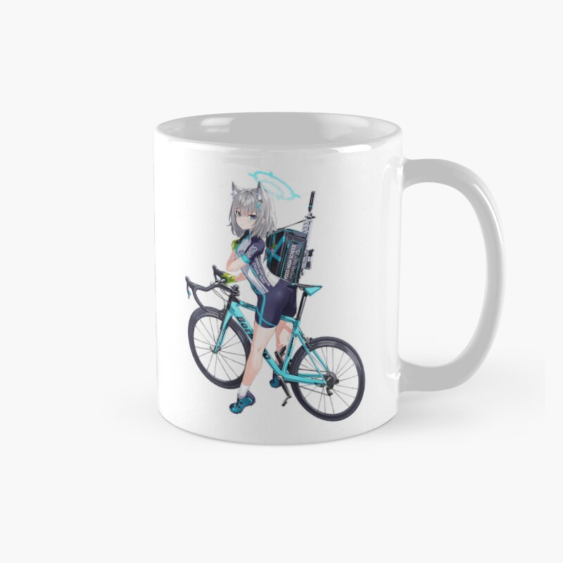 Blue Archive Abydos Sunaookami Shiroko Riding Mug