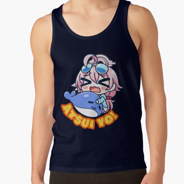 Blue Archive Abydos High School Takanashi Hoshino Atsui Yo Tank Top - Image 5