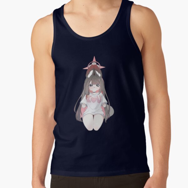 Blue Archive Hyakkiyako Alliance Academy Kosaka Wakamo Portrait Tank Top - Image 5