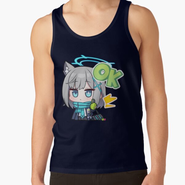 Blue Archive Abydos High School Sunaookami Shiroko Tank Top - Image 5