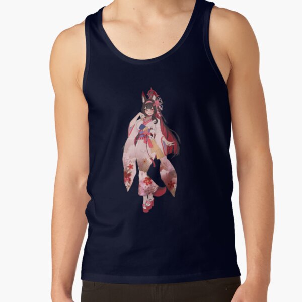 Blue Archive Hyakkiyako Alliance Academy Kosaka Wakamo Classic Design Tank Top - Image 5