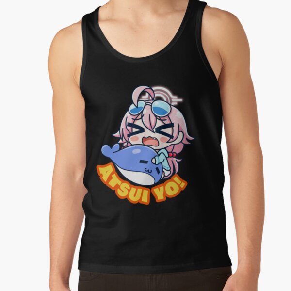 Blue Archive Abydos High School Takanashi Hoshino Atsui Yo Tank Top - Image 2