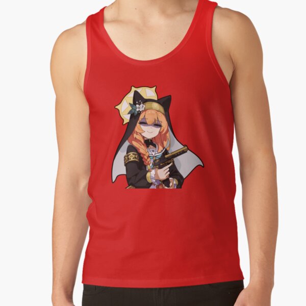 Blue Archive Trinity General School Iochi Mari Meme Design Tank Top - Image 4