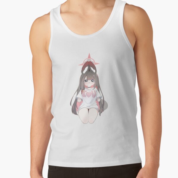 Blue Archive Hyakkiyako Alliance Academy Kosaka Wakamo Portrait Tank Top