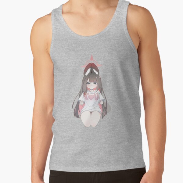 Blue Archive Hyakkiyako Alliance Academy Kosaka Wakamo Portrait Tank Top - Image 3