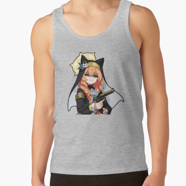 Blue Archive Trinity General School Iochi Mari Meme Design Tank Top - Image 3