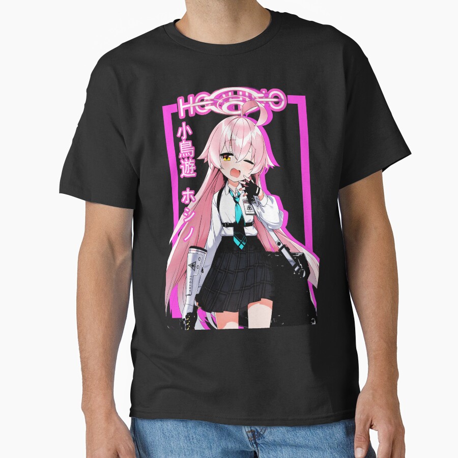 Blue Archive Abydos High School Takanashi Hoshino Fan Art T-shirt