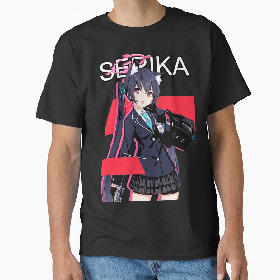 Blue Archive Abydos High School Kuromi Serika T-shirt