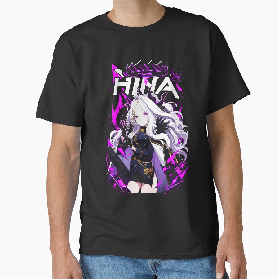 Blue Archive Gehenna Academy Sorasaki Hina Fan Art T-shirt - Image 2