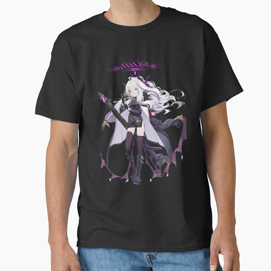 Blue Archive Gehenna Academy Sorasaki Hina T-shirt - Image 2