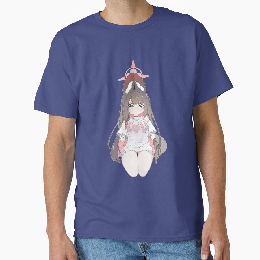 Blue Archive Hyakkiyako Alliance Academy Kosaka Wakamo Portrait T-shirt - Image 4