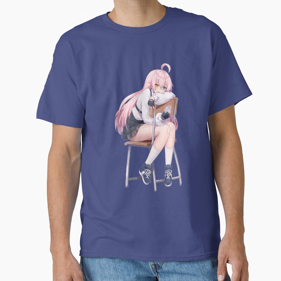 Blue Archive Abydos High School Takanashi Hoshino Portrait T-shirt - Image 4