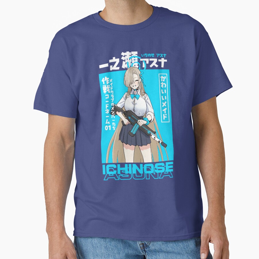 Blue Archive Millennium Science School Ichinose Asuna T-shirt - Image 4