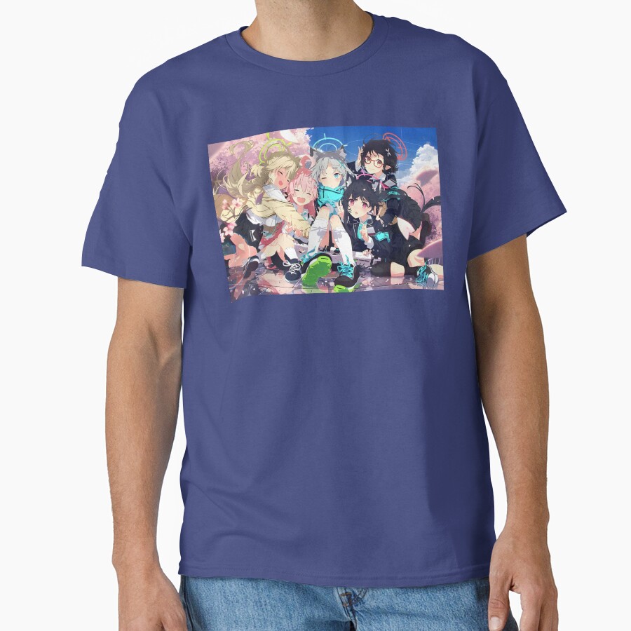 Blue Archive All Star Character Collection T-shirt - Image 4