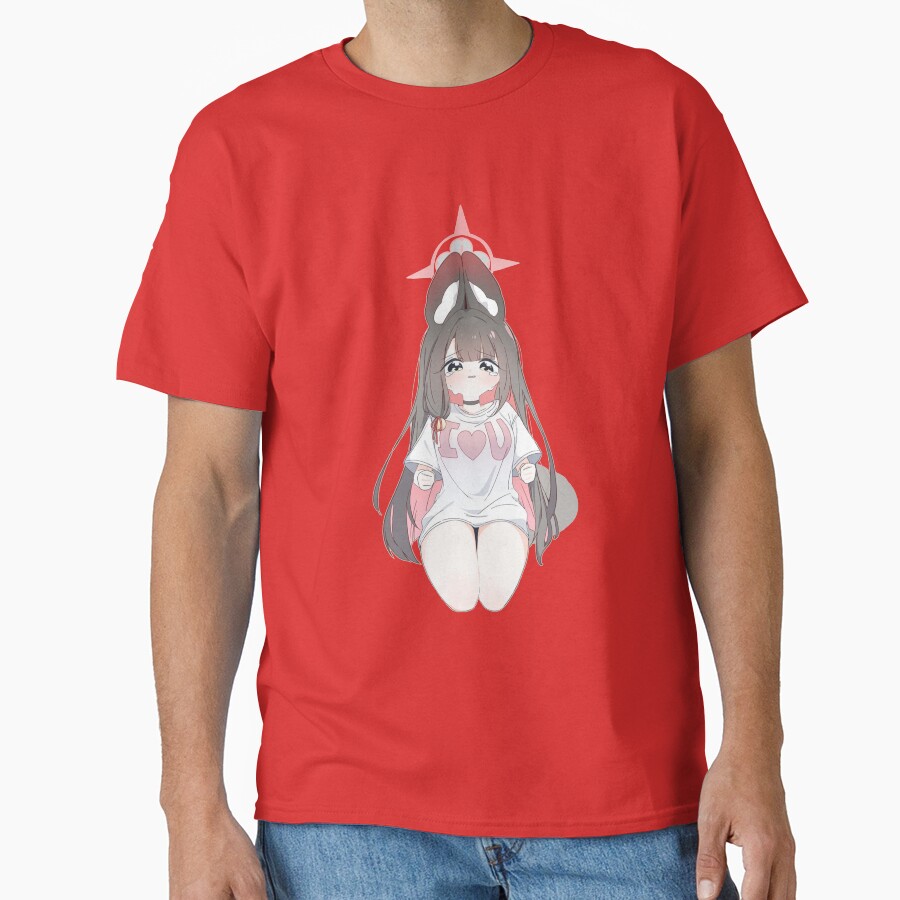 Blue Archive Hyakkiyako Alliance Academy Kosaka Wakamo Portrait T-shirt - Image 5