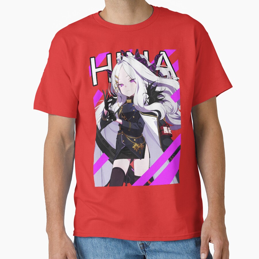 New Blue Archive Gehenna Academy Sorasaki Hina T-shirt - Image 5