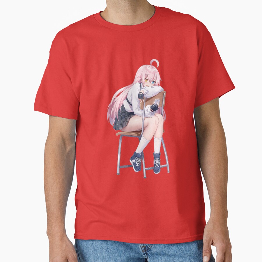 Blue Archive Abydos High School Takanashi Hoshino Portrait T-shirt - Image 5