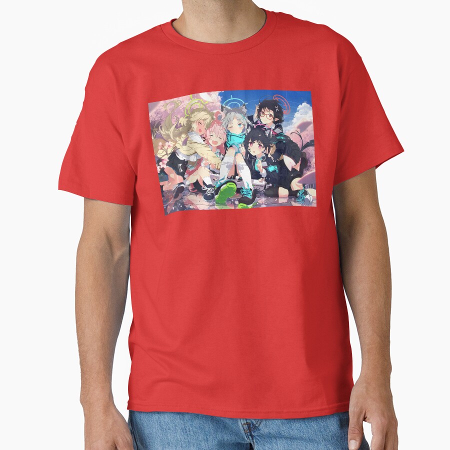 Blue Archive All Star Character Collection T-shirt - Image 5
