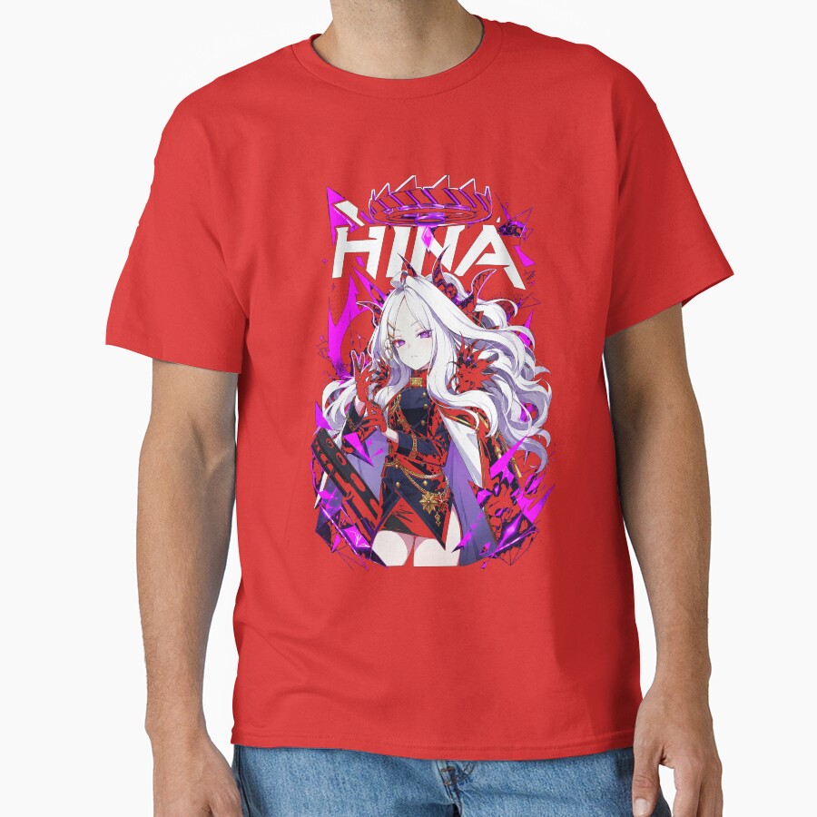 Blue Archive Gehenna Academy Sorasaki Hina Fan Art T-shirt - Image 5