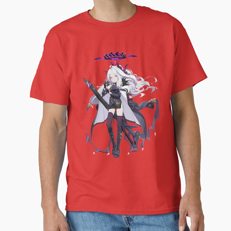 Blue Archive Gehenna Academy Sorasaki Hina T-shirt - Image 5