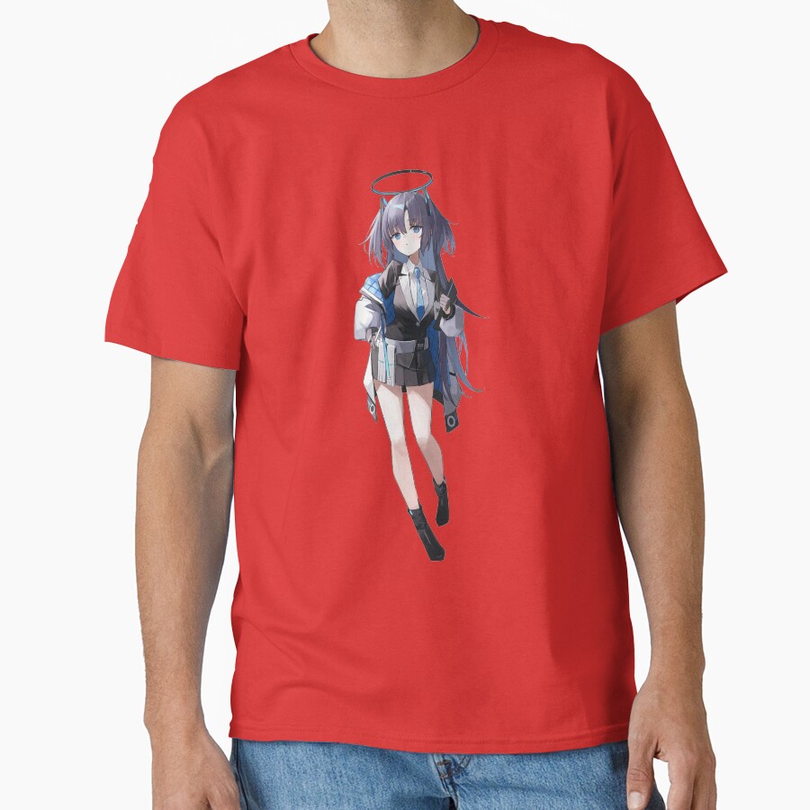 Blue Archive Millennium Science School Hayase Yuuka Fan Favorite T-shirt - Image 5