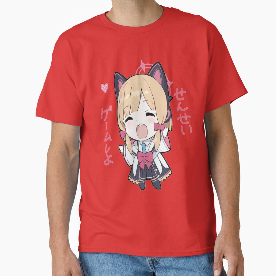 Blue Archive Millennium Science School Saiba Momoi T-shirt - Image 6