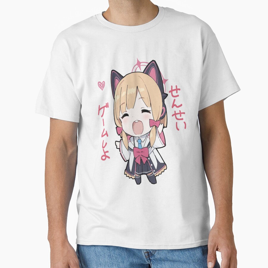 Blue Archive Millennium Science School Saiba Momoi T-shirt - Image 2