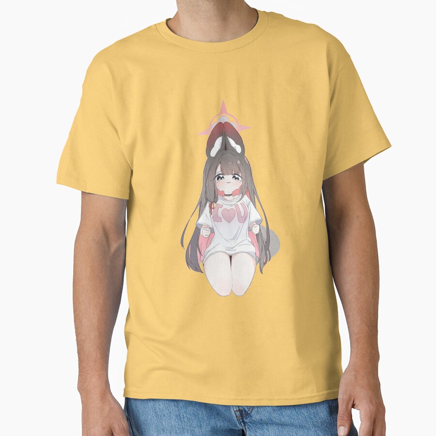 Blue Archive Hyakkiyako Alliance Academy Kosaka Wakamo Portrait T-shirt - Image 6