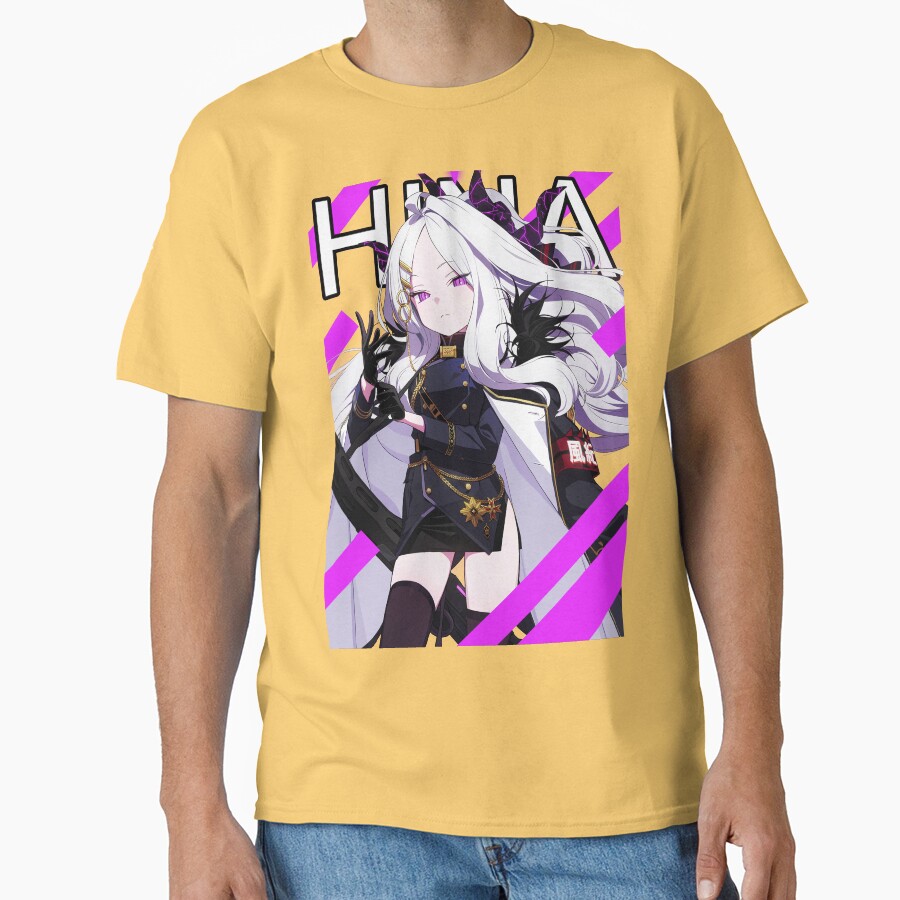 New Blue Archive Gehenna Academy Sorasaki Hina T-shirt - Image 6