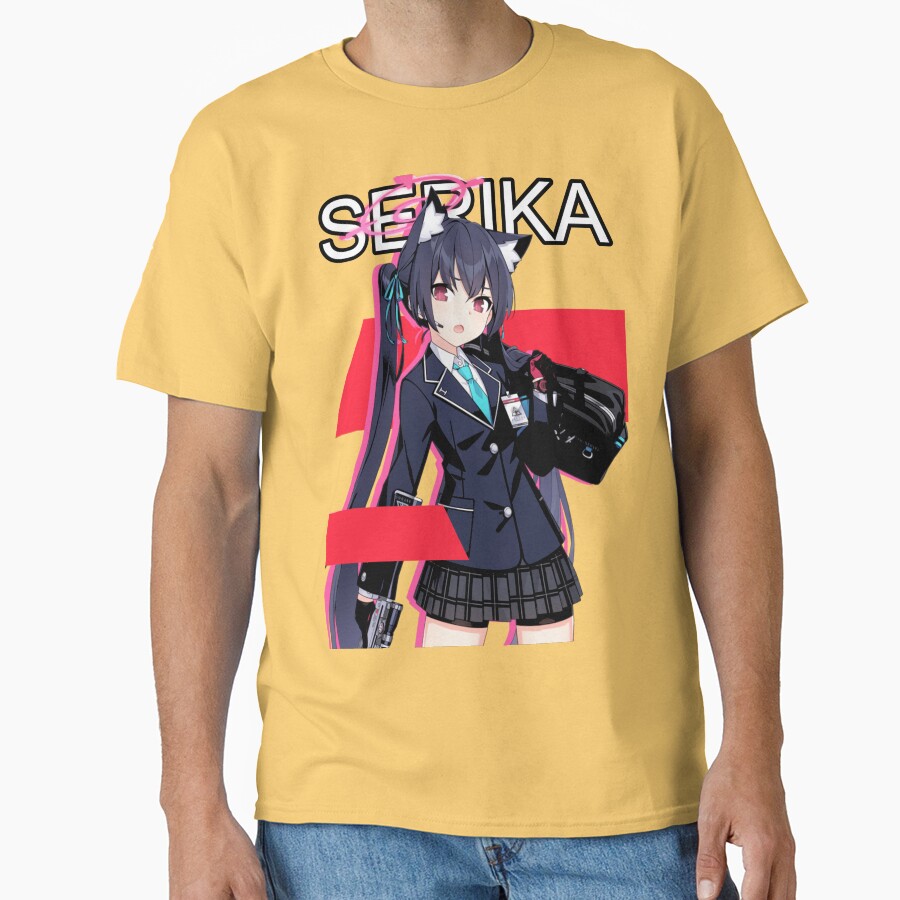 Blue Archive Abydos High School Kuromi Serika T-shirt - Image 6
