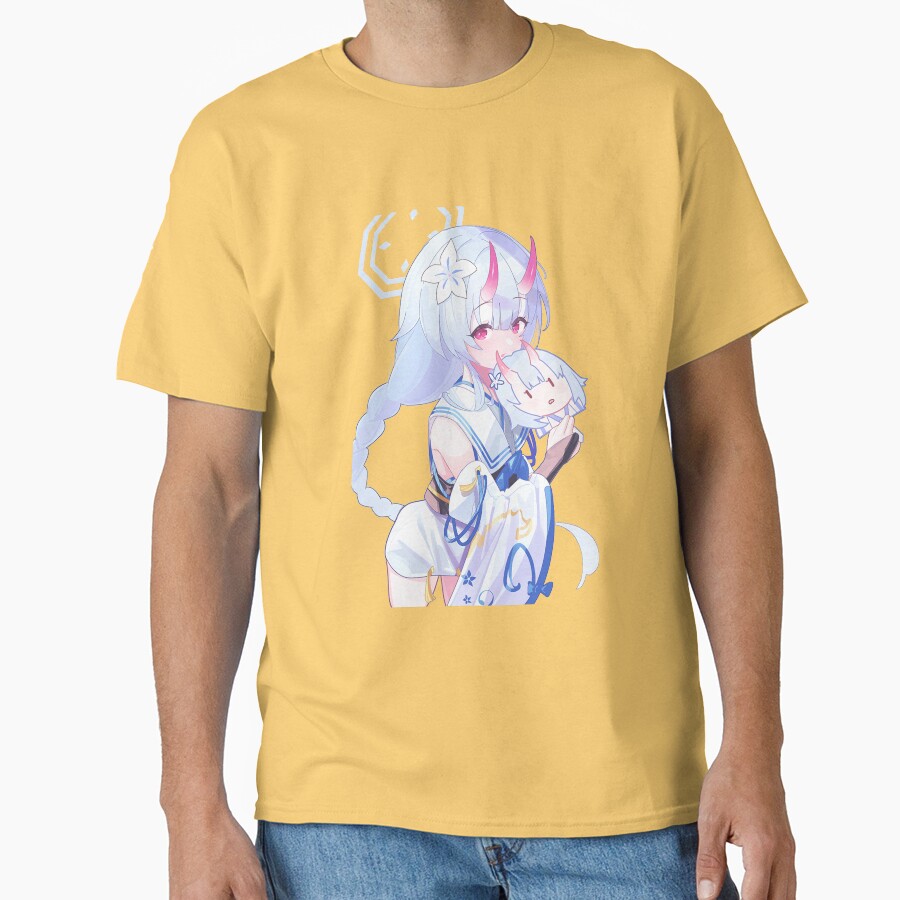 Blue Archive Hyakkiyako Alliance Academy Waraku Chise T-shirt - Image 6