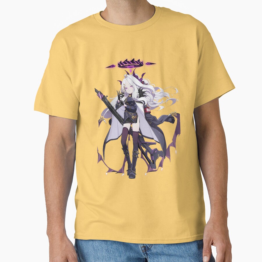 Blue Archive Gehenna Academy Sorasaki Hina T-shirt - Image 6