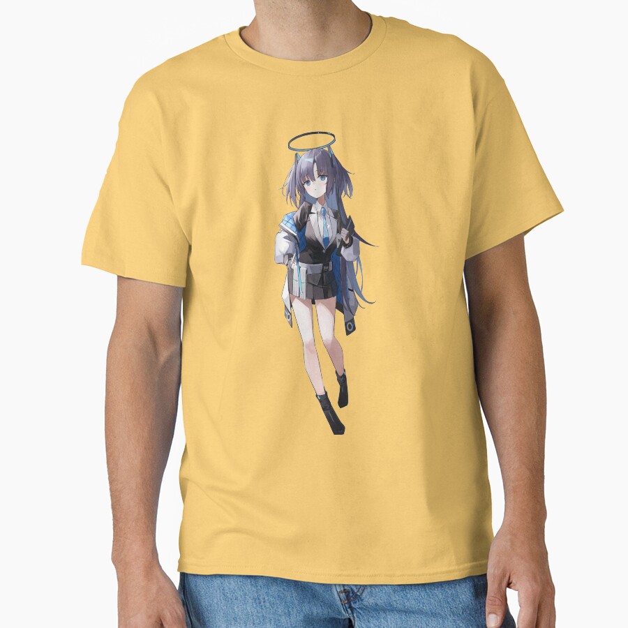 Blue Archive Millennium Science School Hayase Yuuka Fan Favorite T-shirt - Image 6