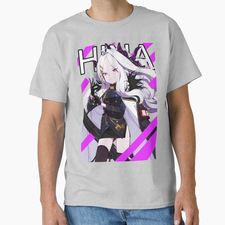 New Blue Archive Gehenna Academy Sorasaki Hina T-shirt - Image 4