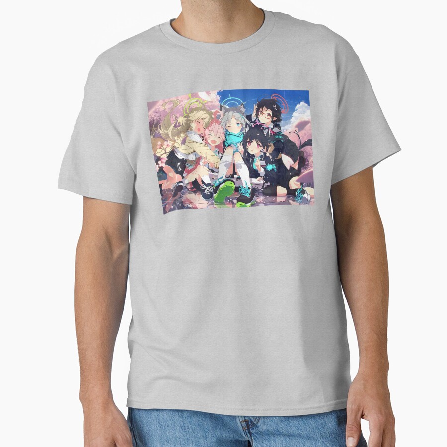 Blue Archive All Star Character Collection T-shirt - Image 3