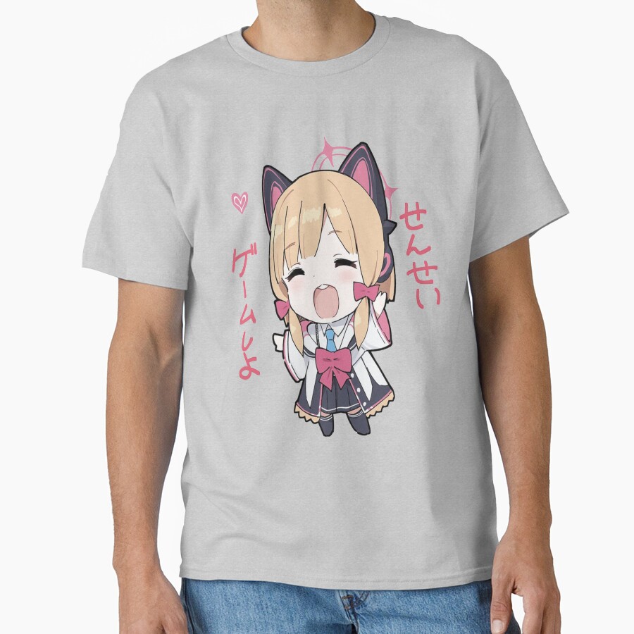 Blue Archive Millennium Science School Saiba Momoi T-shirt - Image 4