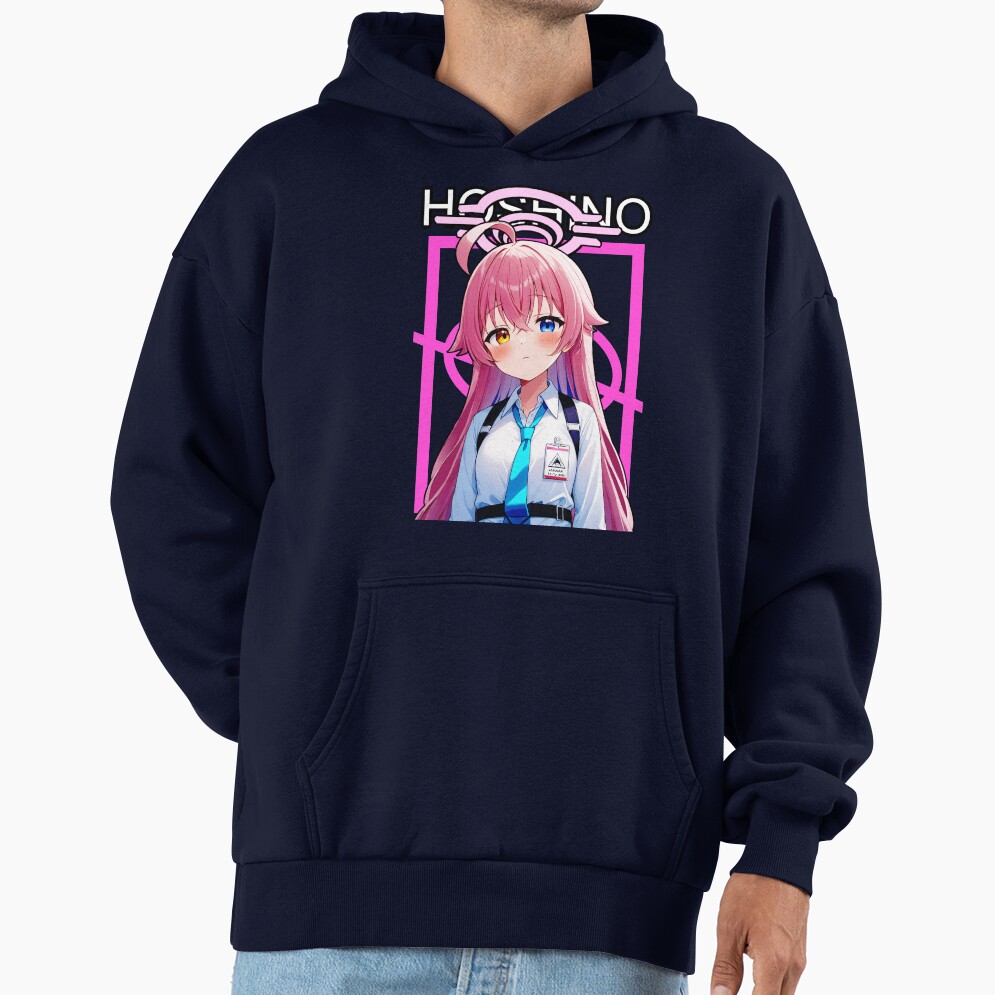 Blue Archive Abydos High School Takanashi Hoshino Design Hoodie - Image 5