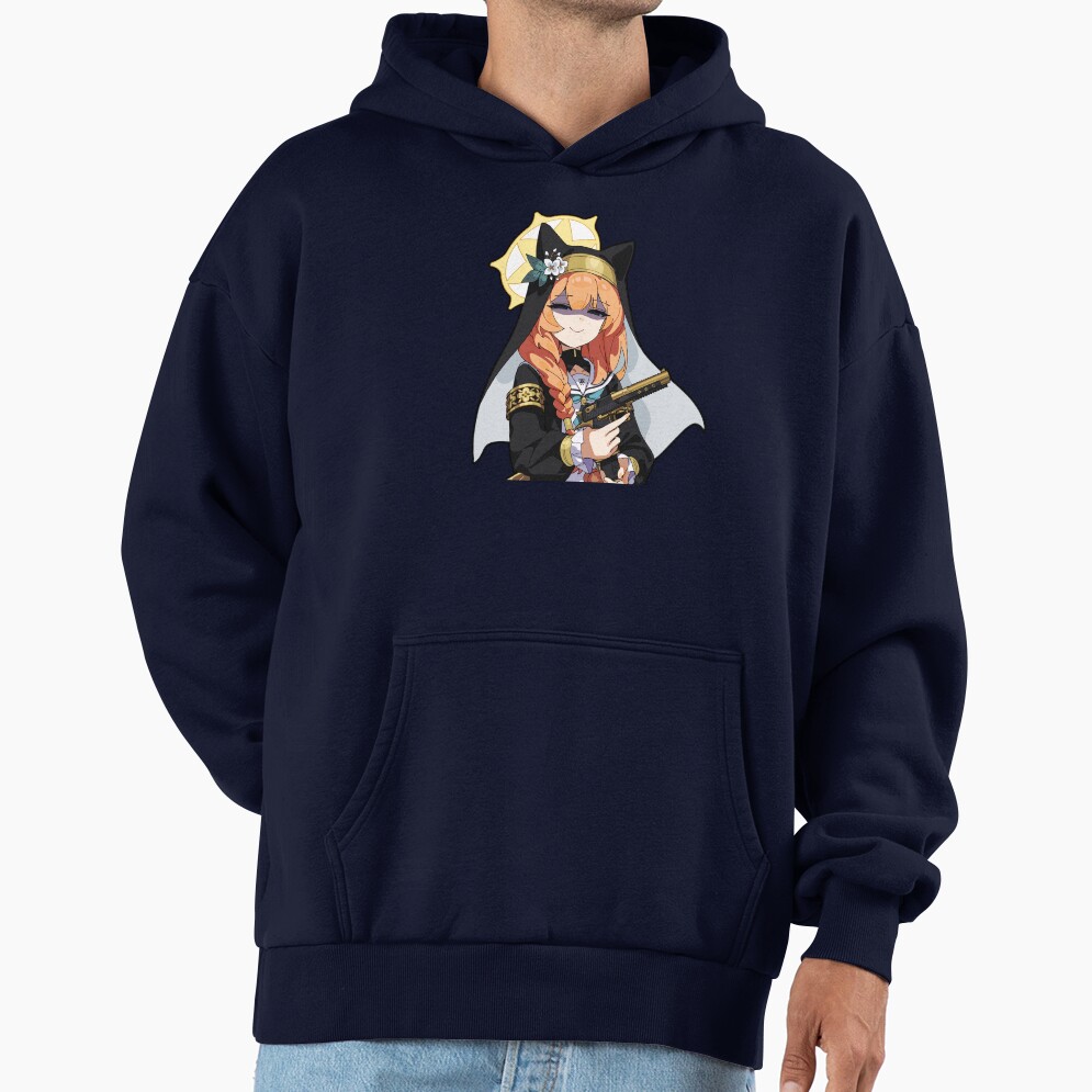 Blue Archive Trinity General School Iochi Mari Meme Design Hoodie - Image 5