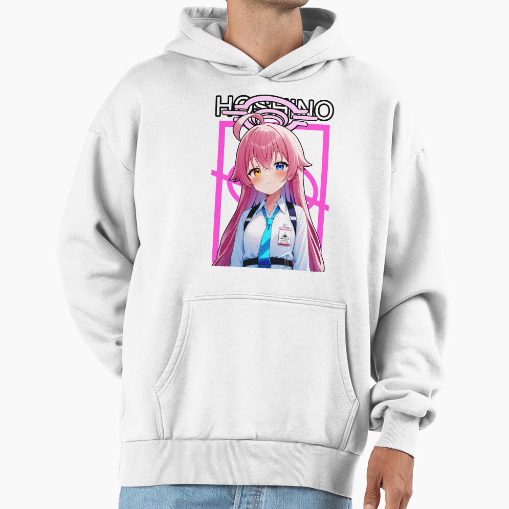 Blue Archive Abydos High School Takanashi Hoshino Design Hoodie - Image 2