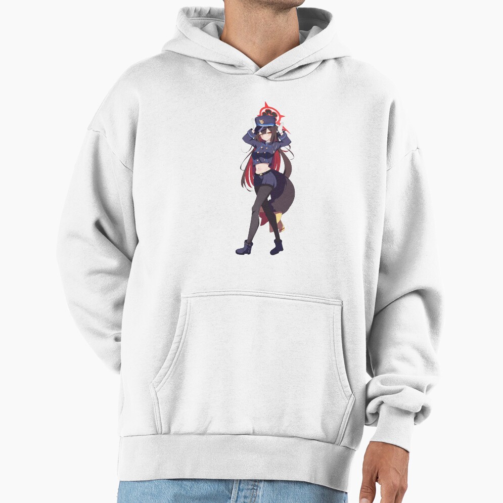 Blue Archive Hyakkiyako Alliance Academy Kosaka Wakamo Fan Art Hoodie
