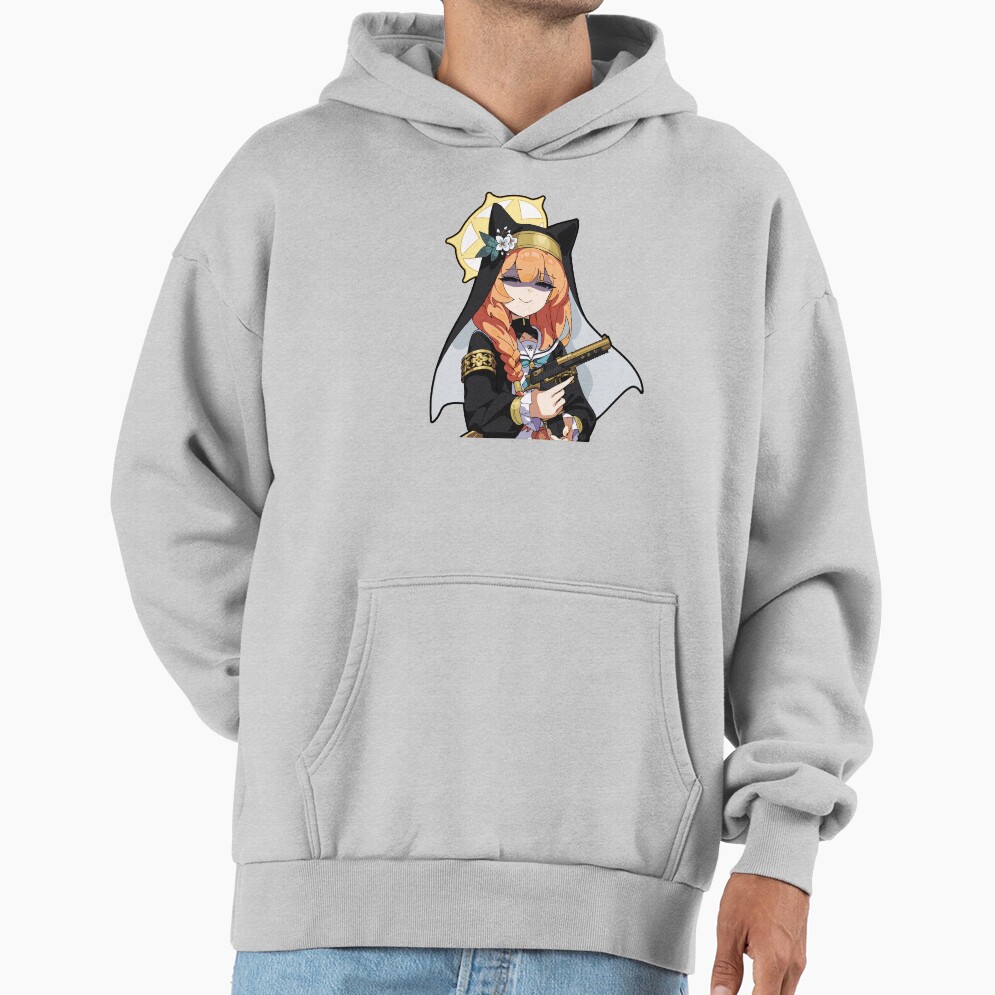 Blue Archive Trinity General School Iochi Mari Meme Design Hoodie - Image 4