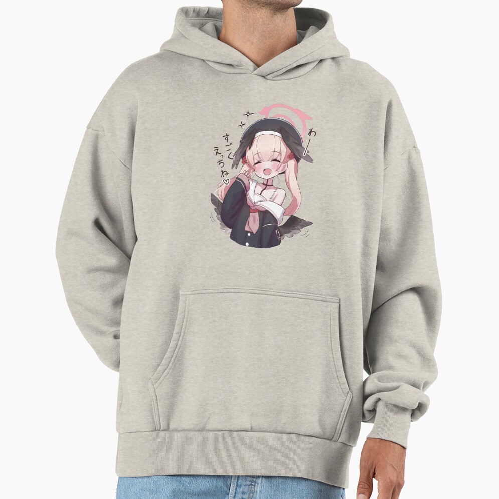 Blue Archive Trinity General School Shimoe Koharu Hoodie - Image 3