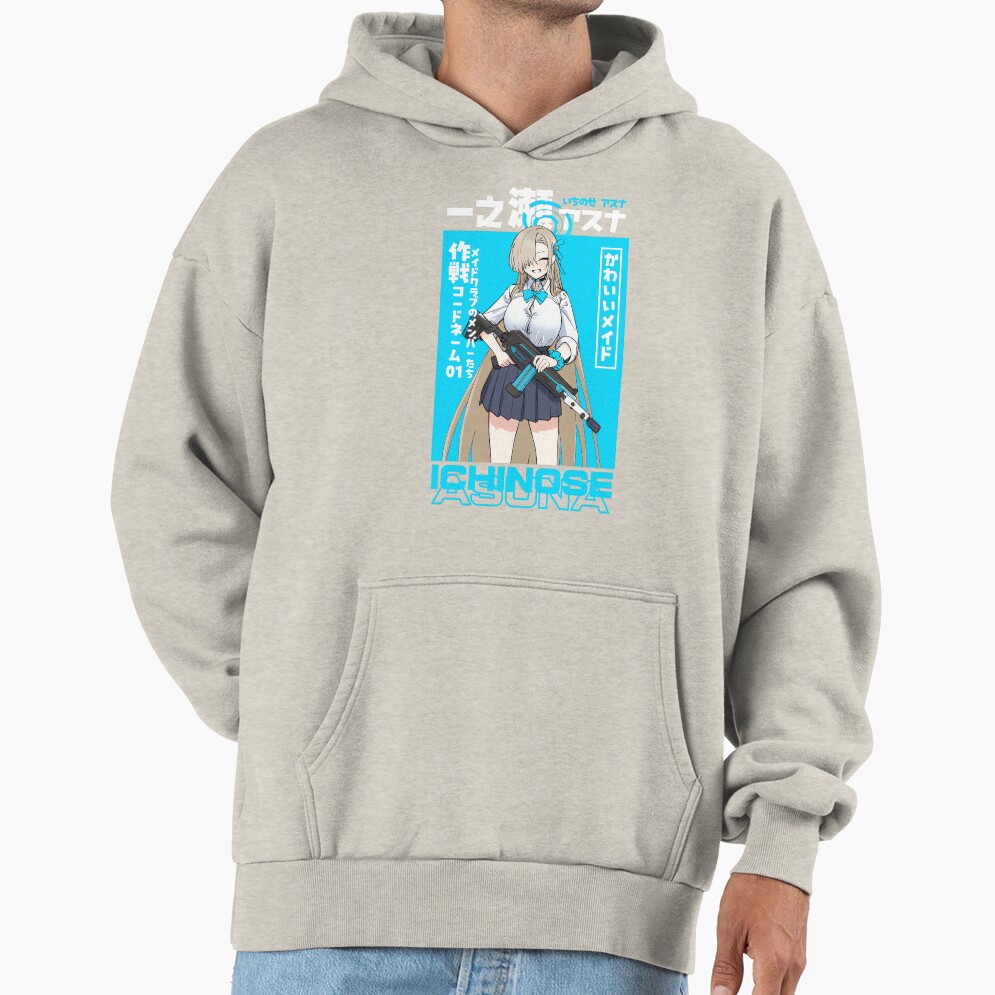 Blue Archive Millennium Science School Ichinose Asuna Hoodie - Image 4
