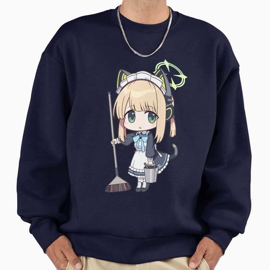 Blue Archive Millennium Science School Saiba Midori Portrait Sweatshirt - Image 5