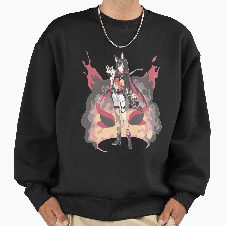 Blue Archive Hyakkiyako Alliance Academy Kosaka Wakamo Fan Favorite Sweatshirt - Image 2