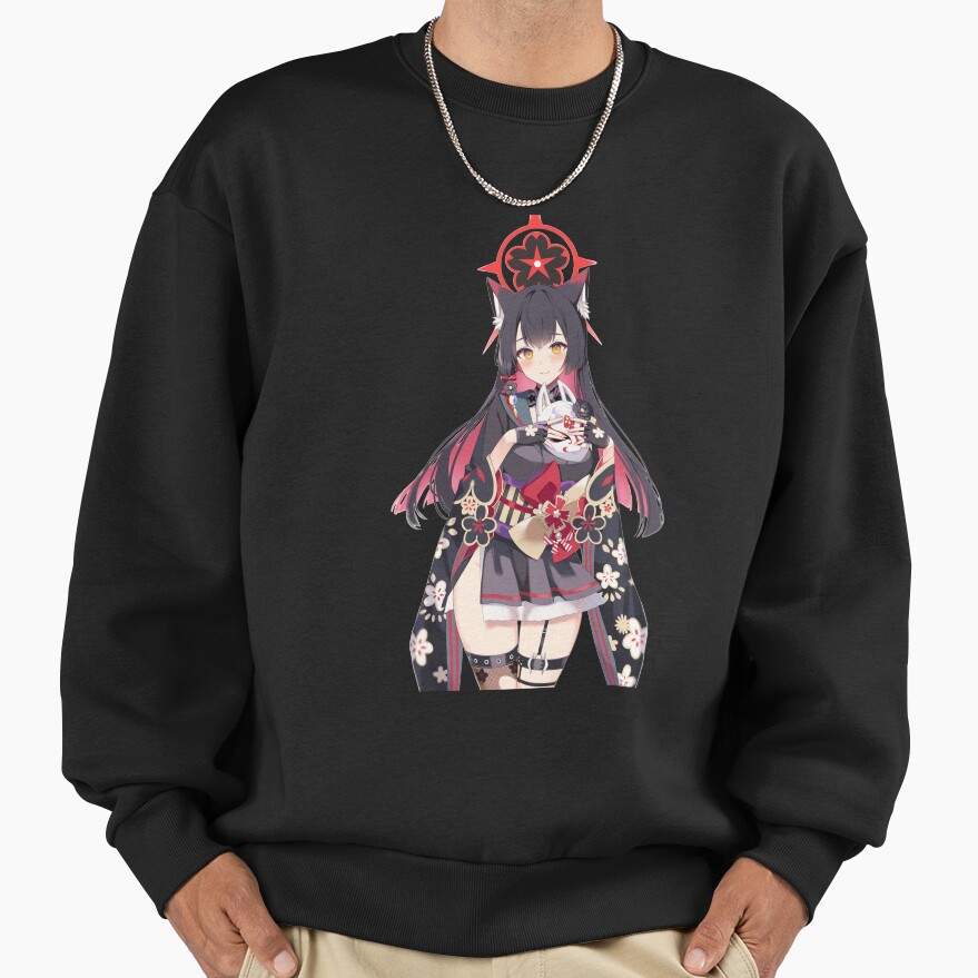 Blue Archive Hyakkiyako Alliance Academy Kosaka Wakamo Sweatshirt - Image 3