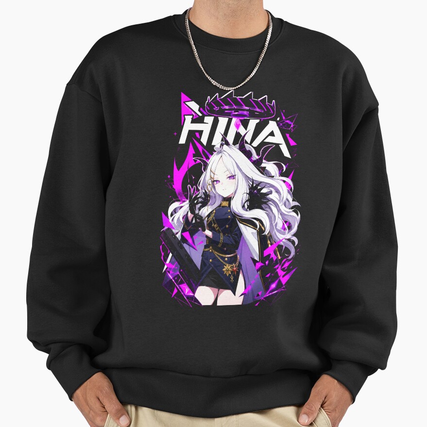 Blue Archive Gehenna Academy Sorasaki Hina Fan Art Sweatshirt